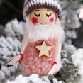 thumbnail image 3 of RV Cuatro adornos navideños de punto Ángel para niños y niñas Colgante Muñeco de lana Árbol de Navidad Decoración de armario Tamaño Sincero  Electrónica, 3 of 5