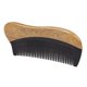 thumbnail image 4 of 4X Peine de Pelo de Sándalo Verde Natural - No Estático Peine de Cuerno de Negro de Diente Fino de Madera (Sándalo Verde), 4 of 5
