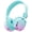 Cyan, variant on Owliwise Kids Bluetooth Headphones, 74/85dB Volume Limited, 60H Playtime, Built-in Mic, Fast Charging, Bluetooth 5.4, Foldable Toddler Wireless Over-Ear with AUX Cord, for Phone/Tablet/Airplane, Pink