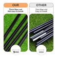 thumbnail image 3 of Buts de Soccer, Ensemble de 2 - Taille 3.6'x2.7' Portable Pliable, 3 of 8