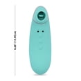 thumbnail image 5 of Nu Sensuelle Trinitii Triple Action Suction Vibrator, Electric Blue, 5 of 5
