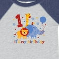 thumbnail image 4 of Inktastic Safari 1st Birthday Boys or Girls Baby Bodysuit, 4 of 5