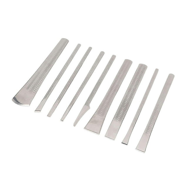 9PCS Pedicure Knife Tools Kit Professional Stainless Steel Dead Skin Horny Remover Foot Scraper Knife for Feet Care