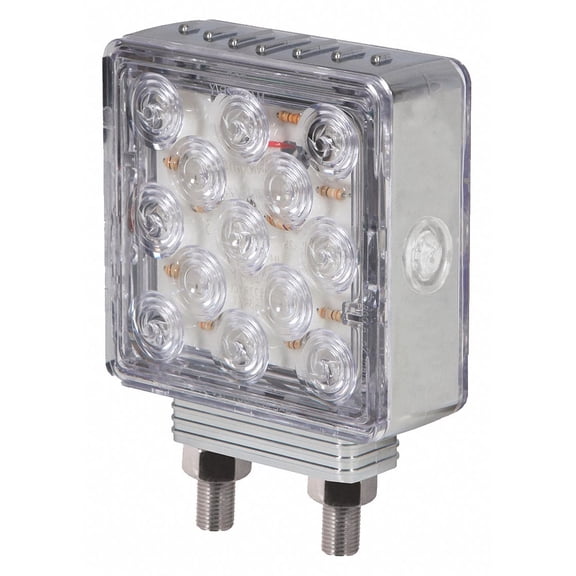 Maxxima Spot Light,1-51/64" D,4-1/2" W,4-1/2" H M42363RYCL-A