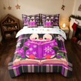 thumbnail image 3 of Manfei Winter Full Size Bedding Sets 7-Piece Christmas Full Size Bed in a Bag, Red White, Xmas Reversible, 3 of 6