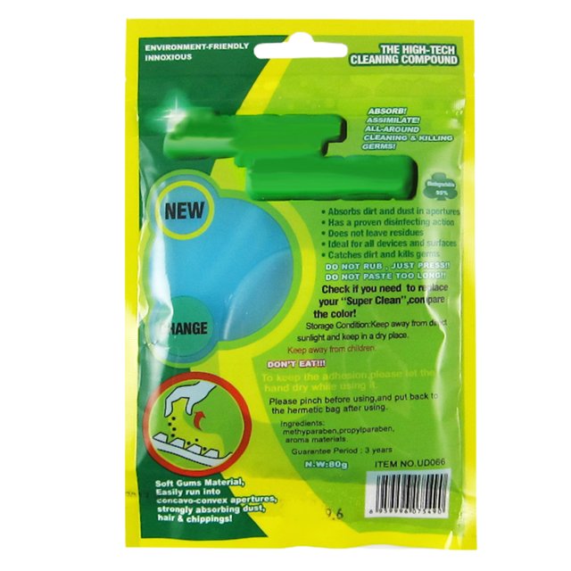 Keyboard Dust Dirt Cleaning Gel for PC Mobile Laptops Car Vent Calculator