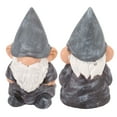 thumbnail image 4 of Statue de Gnome de Jardin, Décorations de Figurines de Gnome en Résine pour Pelouse Extérieure, Floquée pour Patio, Balcon, Cour, 4 of 8