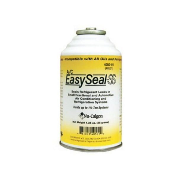 NuCalgon 405001 A/C EasySeal SS Leak Sealant 1.25oz Treats up to 1.5