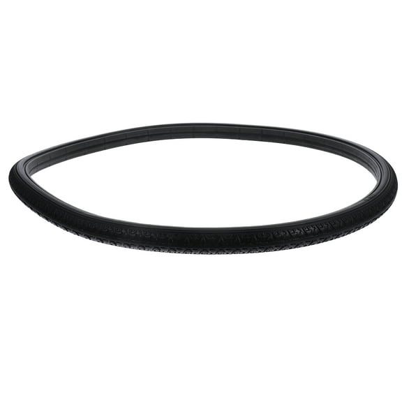 LULULION Black PU Wheelchair Tire Rear Wheel Replacement Easy Install Accessory