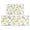 Simple Lemons, variant on 2 Piece Orange Rug Kitchen Rug Set, Decor Kitchen Rugs, Absorbent Non-Slip Washable Floor Mats, Home Indoor Runner Rugs 17"x47" 17"x30"