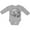AC-Heather Grey, variant on Inktastic Cute Manatee Family Boys or Girls Long Sleeve Baby Bodysuit