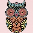 thumbnail image 2 of CafePress - Sugar Skull Owl Color Long Sleeve Infant T Shirt - Long Sleeve Infant T-Shirt, 2 of 2