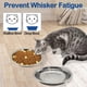 thumbnail image 4 of Tazones de acero inoxidable para comida de gatos kathson Alivio para Bigotes 8 pzas, 4 of 7