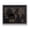 Re-stickable Gray, variant on Black Gold Map by Carol Robinson - Restickable Framed Giclée Print
