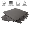 thumbnail image 3 of Foam Mat Tiles Stalwart, paquete de 18 unidades, 72 m², acolchado entrelazado, gris, 3 of 8