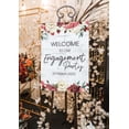 thumbnail image 3 of Darling Souvenir MADE WITH LOVE CustomWelcomeSignPainted Flower With BorderWelcomeTo Our Engagement Poster For Easel Party Collection- 18x 12, 3 of 5