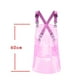thumbnail image 4 of Delantal Casa Transparente para Peluquería (cinta) Rosa, 4 of 5