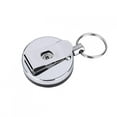 thumbnail image 5 of Mgaxyff Retractable Key Ring Belt Chain,Retractable Holder Steel  Key Ring Belt Clip Pull Chain Metal Card Badge, Key Ring Belt Chain Card, 5 of 7