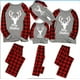 thumbnail image 1 of Pijamas para padres e hijos, traje navideño de astas a cuadros, novedad de 2022, 1 of 4