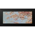 thumbnail image 2 of Jensen, Asia 24x12 Black Modern Framed Museum Art Print Titled - Osaka Blossoms I - Mini, 2 of 5