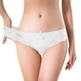 thumbnail image 1 of B91xZ Culottes pour Femmes Grande Taille en Coton-Mesh Respirant, Blanc m, 1 of 4
