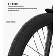 thumbnail image 4 of Electric Bike, Electric Fat Bike, All Terrain Bike 750w Powerful Motor with Shimano 7-Speed Transmission,36V 10Ah Car Quality Removable Battery, 26''Fat Tire Ebike 25MPH Snow Beach Adulte-Bicycle, 4 of 9
