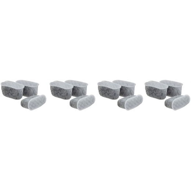 Reemplazo Filtros de agua de carbón activado para Capresso CoffafeEam TS y CafetEam GS Cafetero 4640.93 - 12 Filtros Nispira DC12