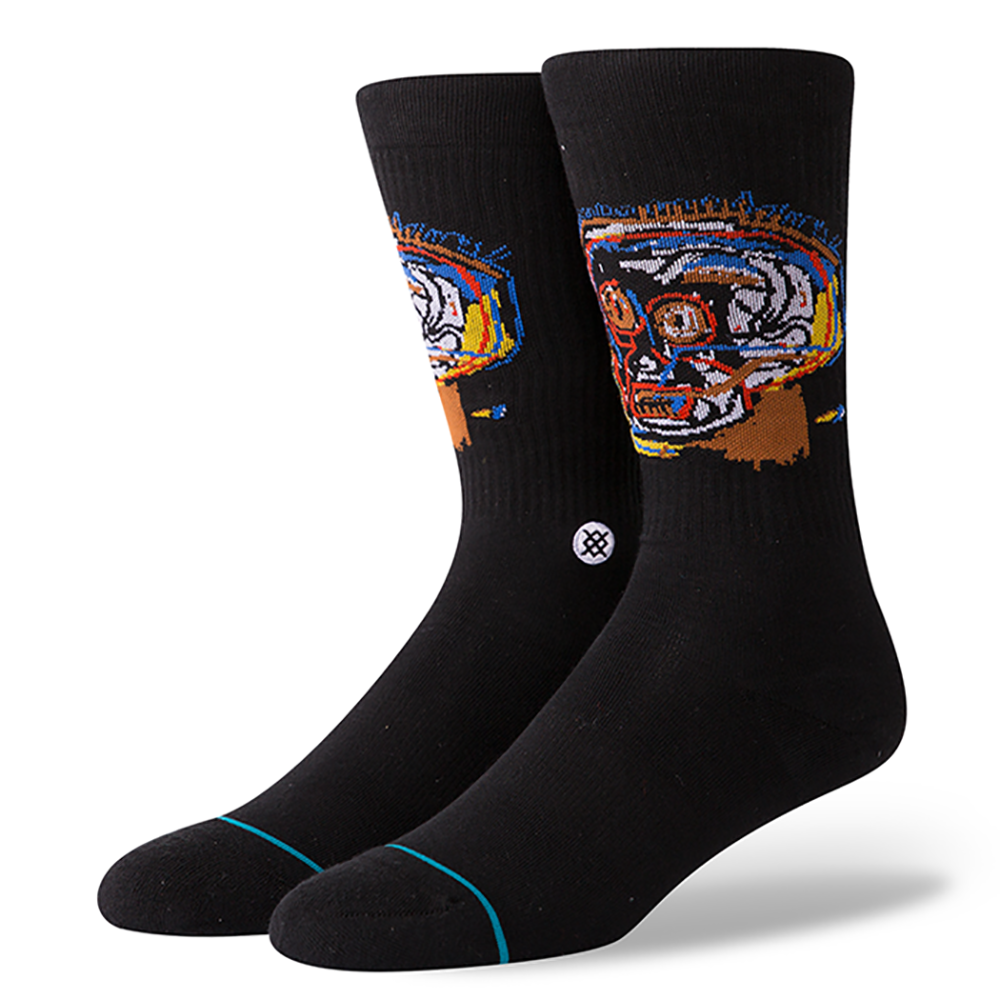 Stance Stance Men's Basquiat Socks Head Case, Medium