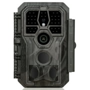 GardePro Trail Camera, 32MP Image, 1296p H.264 Video, Black IR  0.1s Trigger Speed Game Camera #E5S