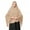 Brown, variant on Ploknplq Womens Fall Fashion 2023 Scarf Women's Prayer Khimar Ready to Wear Long Hijab with Under Scarf Shawls and Wraps