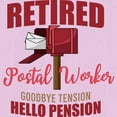 thumbnail image 3 of CafePress - Retired Postal Worker Funny Postman Hello T Shirt - Women's Nightshirt, 3 of 4