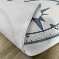 thumbnail image 5 of Ambesonne Compass Place Mats Set of 4, Minimalist Design, Standard Size, Slate Blue Red, 5 of 6