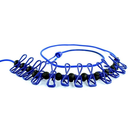 

One opening Clothes Line Buckle Rubber Band with Iron Wire Elastic Rope