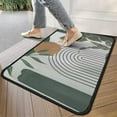 thumbnail image 4 of Green Boho Geometric and Plant Pattern (4) Door Rugs,Washable Non Slip Door Mats Indoor,Decorative Door Mats,Entry Mat Indoor for Entrance,Bedroom,Kitchen,Bathroom,30"x17", 4 of 6
