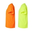thumbnail image 4 of Gildan - High Vis Safety Pocket T Shirt Workwear Short Sleeves Pack of 6 Safety Green Orange | Size – 3XL, 4 of 5