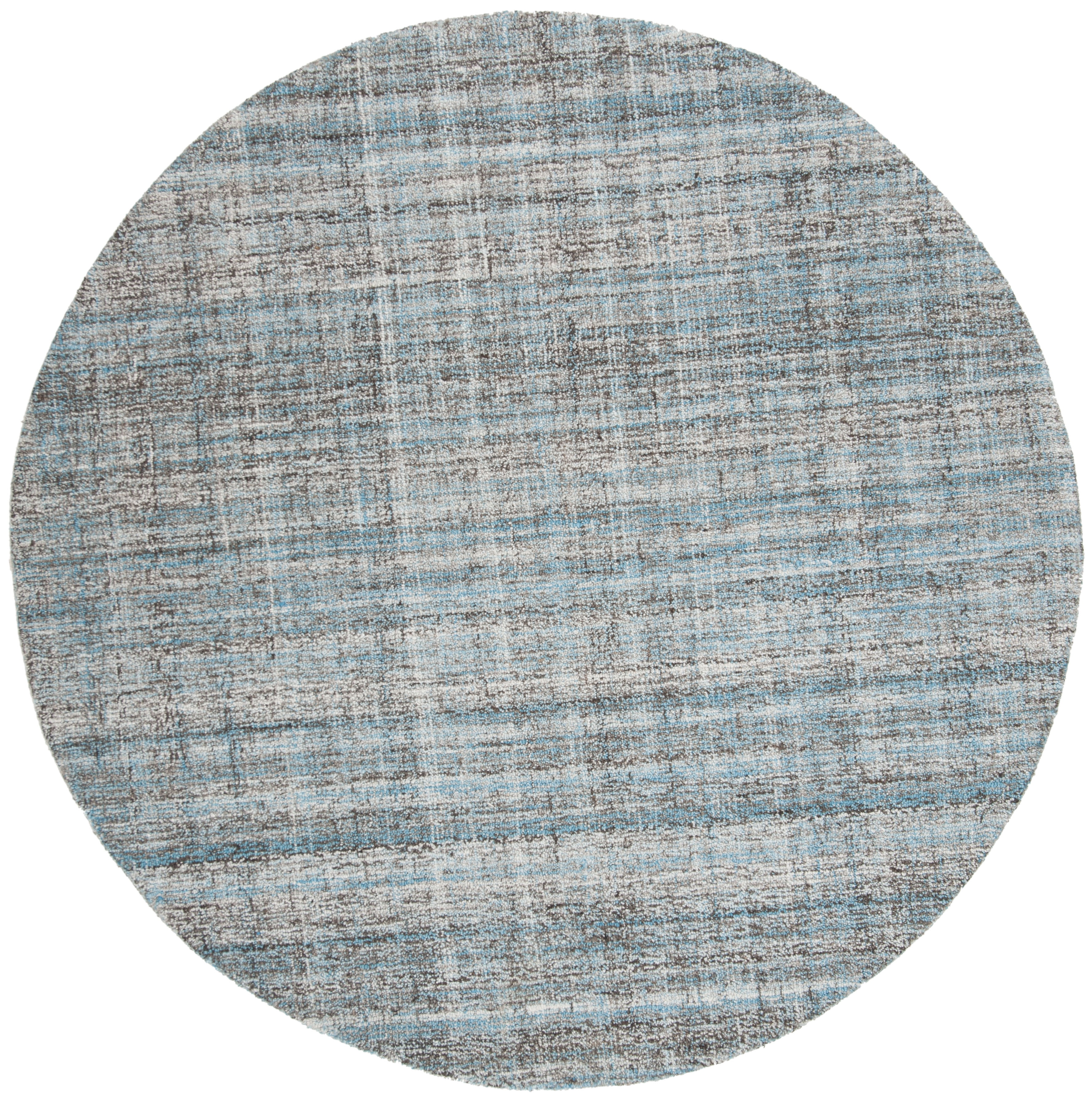 Safavieh Abstract Bailey Striped Area Rug, Blue/Multi, 6' x 6' Round
