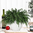 thumbnail image 3 of 12 Pcs Realistic Christmas Pine Branches Natural Droopy Soft Bendable Artificial Pine Stems Picks Lifelike Greenery Stems for Vases Cedar Wreaths Garland Outdoor Indoor Christmas Decorations, 3 of 8