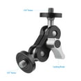 thumbnail image 3 of Mistaha MA-75 Magic Arm Extension Bracket Monitor Mount Adapter Aluminum Alloy 1/4 Inch Screws, 3 of 8