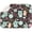 Crescent, variant on Buffalo Print Heat Resistant Drying Mat - Thick Absorbent Microfiber Sink Pad for Cow Lovers, Compact & Foldable Design