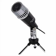 Samson Technologies Podcast Condenser Vocal Microphone + Shockmount, Black
