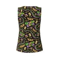 thumbnail image 5 of Sigee Mardi Gras3 for Women's Workout Tank Top,Running Tank Tops,Sleeveless Gym ClothesLarge, 5 of 8