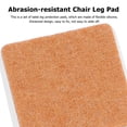 thumbnail image 4 of OUNONA 16Pcs Protective Caps for Furniture White for Table Legs, 4 of 8