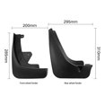 thumbnail image 3 of Front and Rear Mudguards for Cx-3 Cx3 2015-2020 Mudguards, 3 of 8