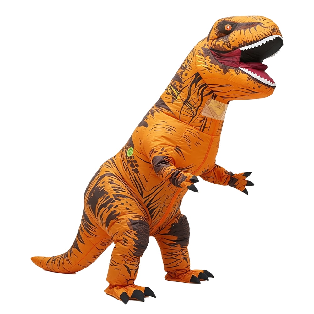 Inflatable Costumes Dinosaur T-rex Fancy Dress Halloween Party Cosplay Suit for Adult