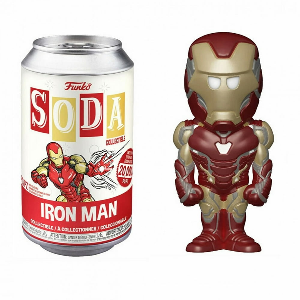 Funko POP! Soda Marvel Comics Iron Man 4.25" Vinyl Figure in a Can