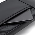thumbnail image 4 of Bolsa De Pecho Masculino Bolsa Riñonera deportiva impermeable para hombre, con cremallera reflectante, riñonera (negro) Likrtyny Para Estrenar, 4 of 7