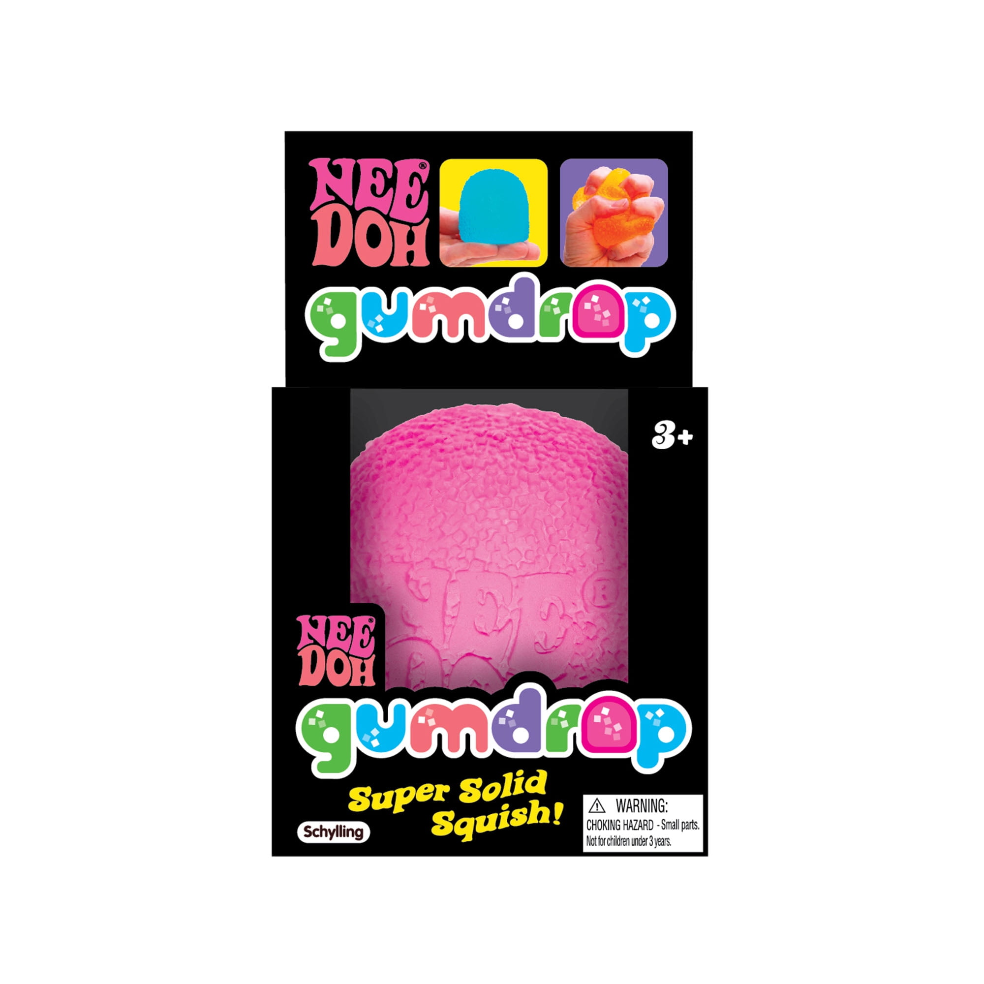 needoh gumdrop ピンク 【値下げしました】 NeeDoh Squishy Gumdrop Stress Ball - Neon Colors, Squeeze