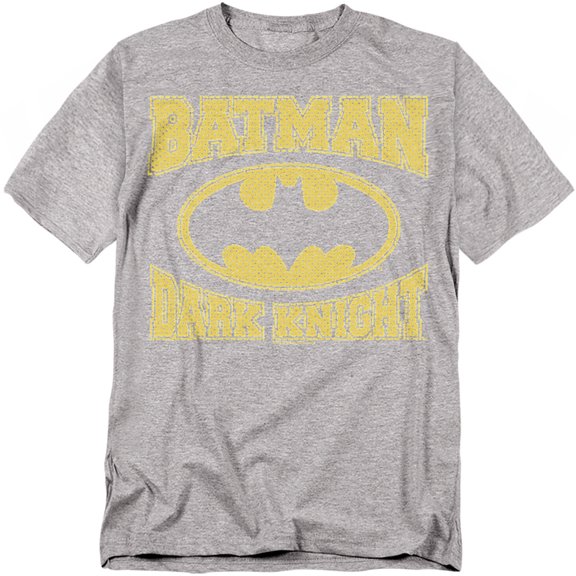 DC Comics Mens Batman Logo Dark Knight Athletic T-Shirt