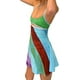 thumbnail image 5 of Vestido de verano para mujer, chaleco elástico corto, vestido de espagueti, camiseta sin mangas, escote redondo, vestidos con hombros descubiertos, vestidos elegantes de playa, minivestidos de fiesta Xemadio WRLF-96-2, 5 of 6