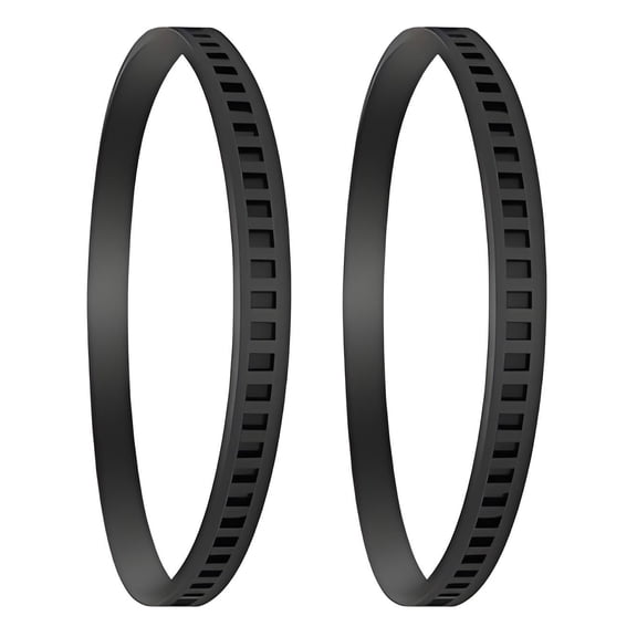 2Pcs Bandsaw Rubber Tires High-Grip Design Tool-Free Installation Fit for Woodworking Machines